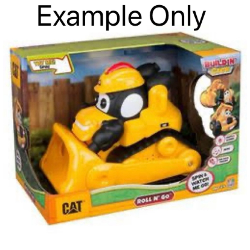CAT Roll N’ GO Kids Construction Bulldozer Toy. - Picture 10 of 11